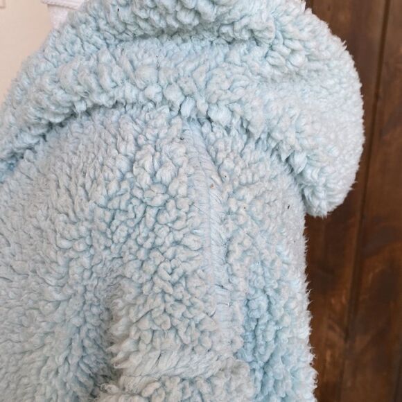 Super soft pullover warm fleece fuzzy hoodie size medium - Picture 4 of 8